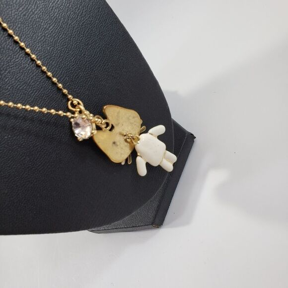 Betsey Johnson Cat necklace, matching earrings listed separately - Picture 3 of 4